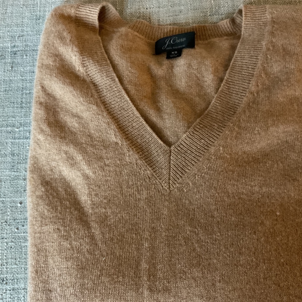 J.Crew Cashmere V-neck Size XS